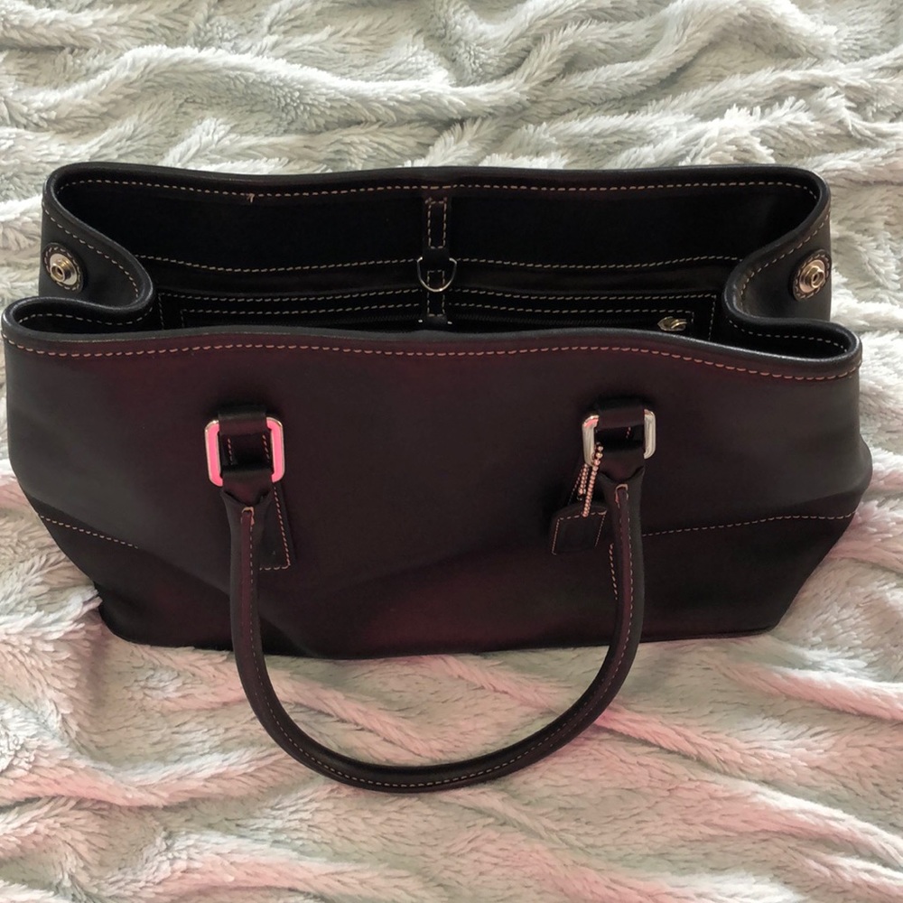 Vintage Coach leather bag